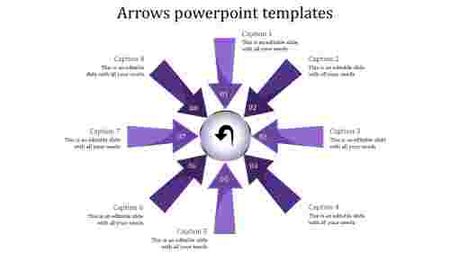 arrows powerpoint templates-arrows powerpoint templates-purple